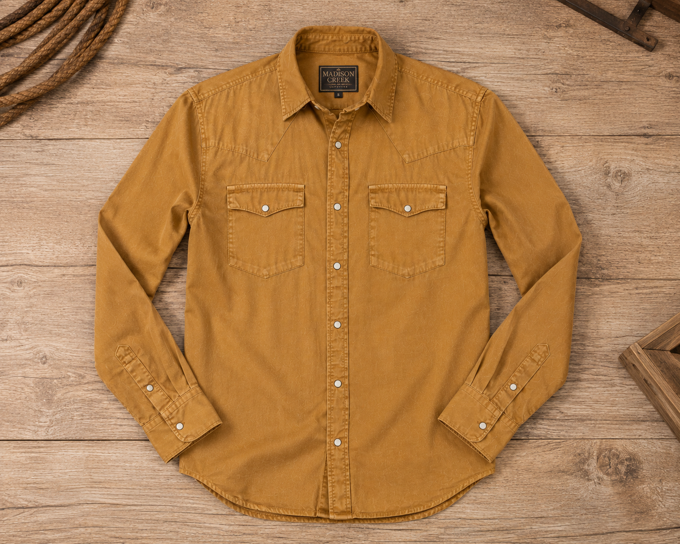 Bisley Signature Blend Western Shirt - Buckskin