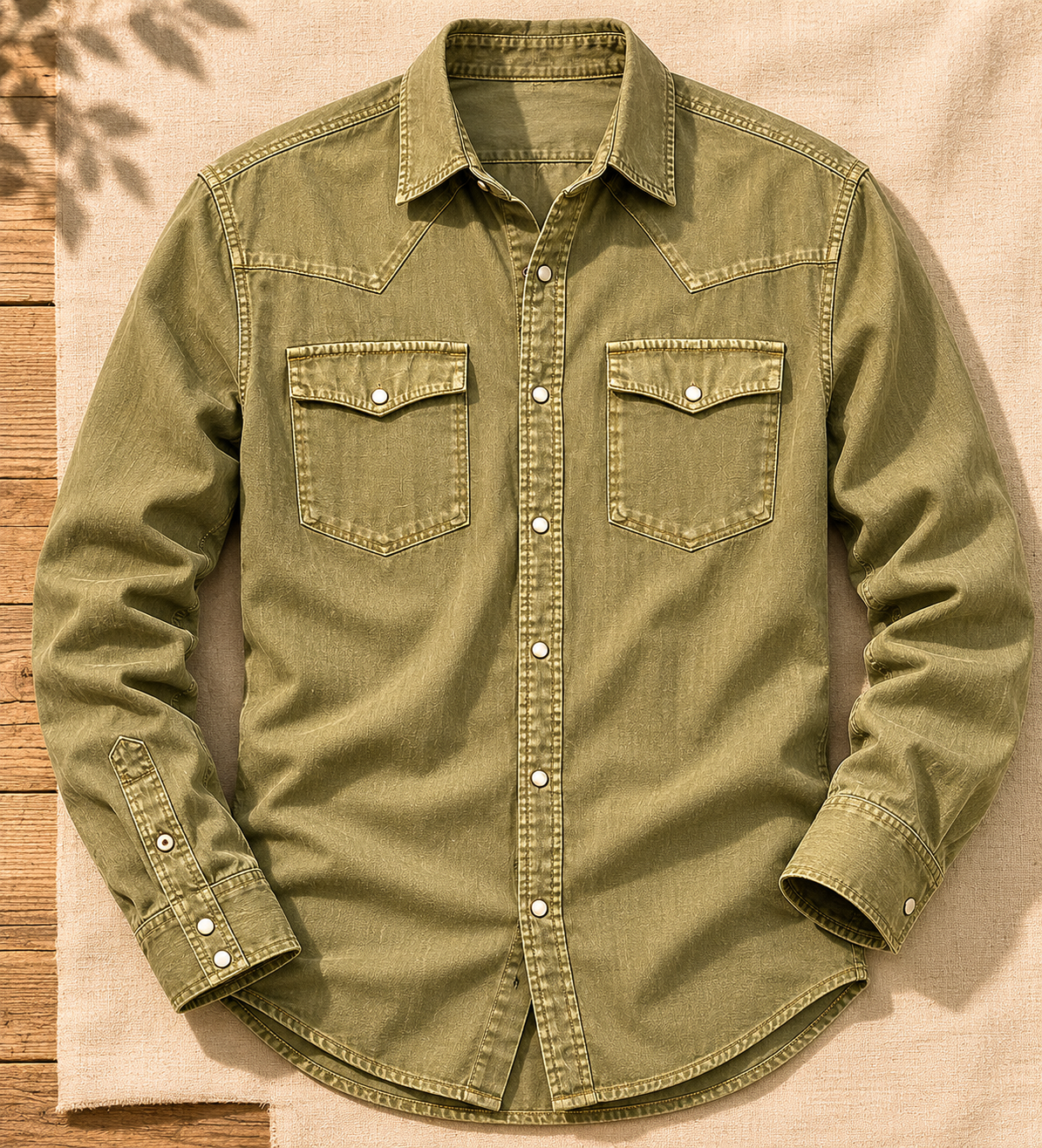 Bisley Signature Blend Western Shirt - Fir