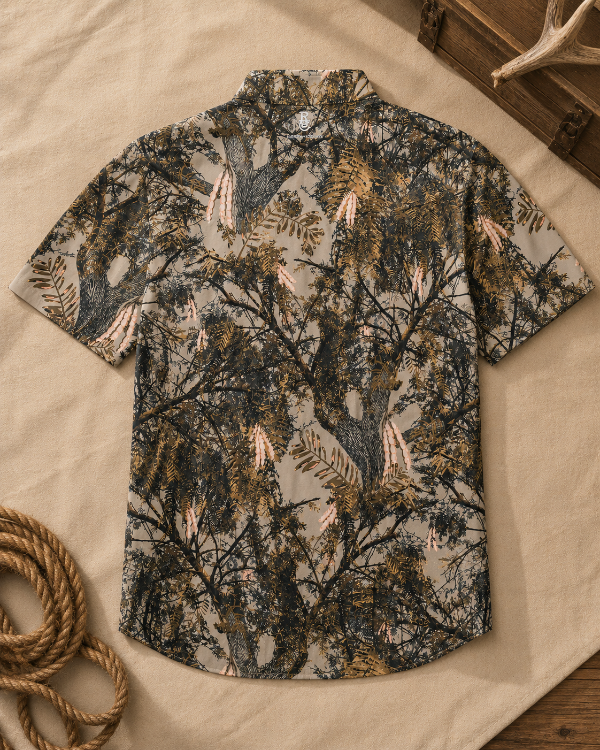 Mesquite Camo Pearl Snap, product detail view