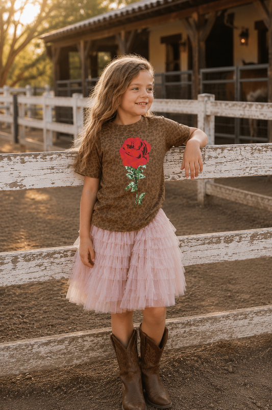Isa Rosita Kids Tee, detail view