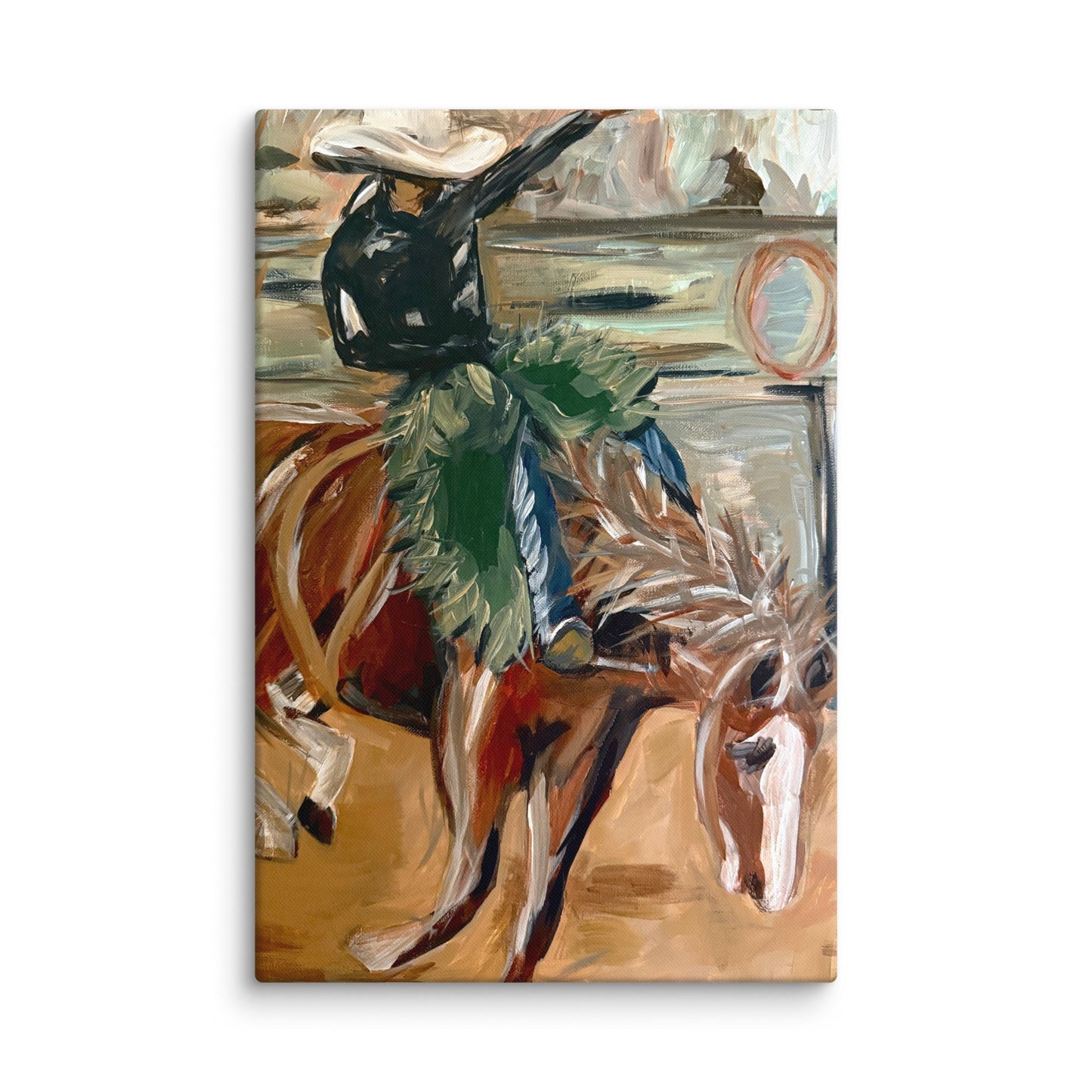 Canvas: Bryce Cowboy, detail view