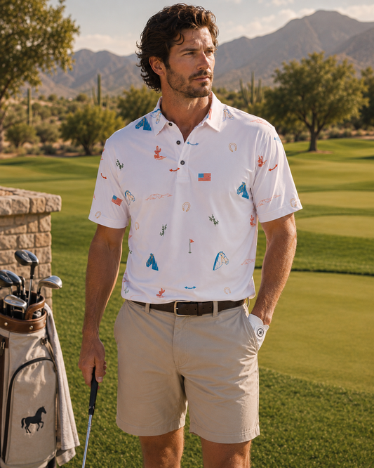 Americana Polo, detail view