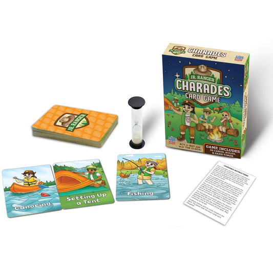 Jr. Ranger Charades Card Game, detail view