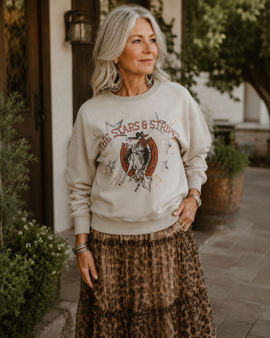 Stars & Stripes Pullover, front view