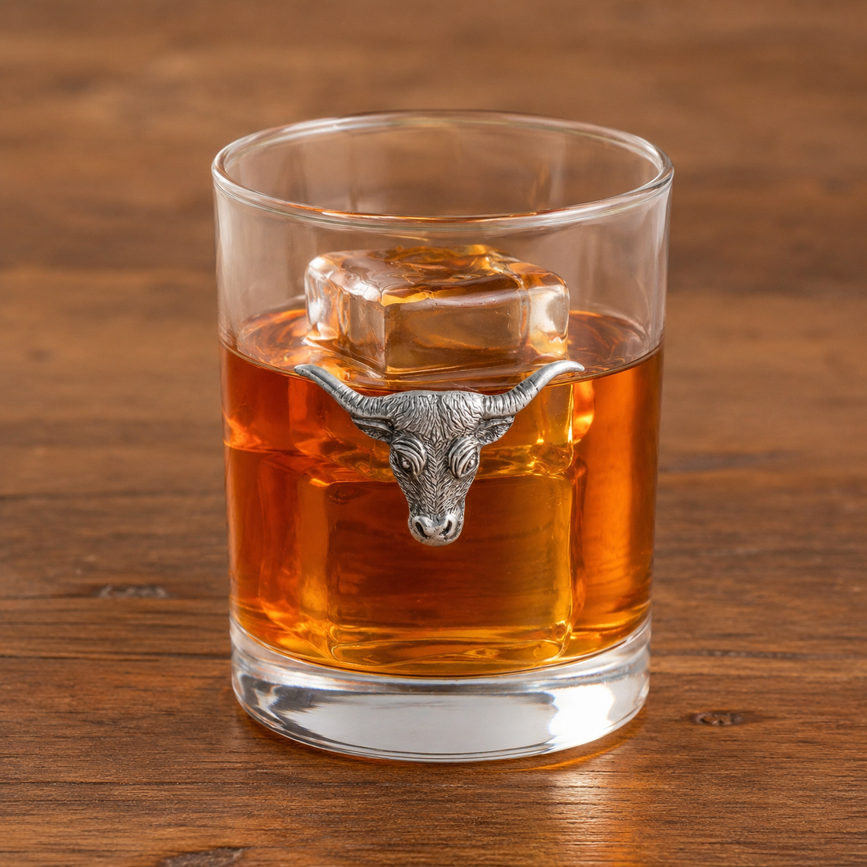 Long Horn Double Old Fashion Bar Glass, alternate view