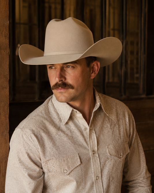 Silverbelly Cowboy Hat | 50X, front view