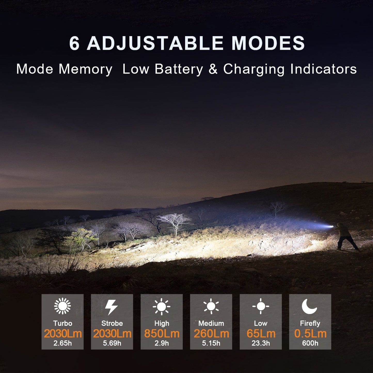 Trailblazer Rechargeable Flashlight