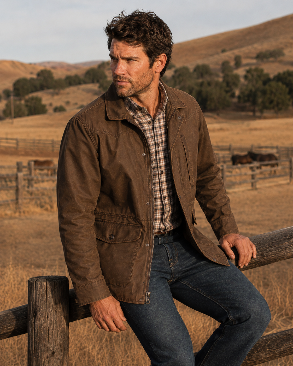 Bandera Travel Twill Jacket, front view