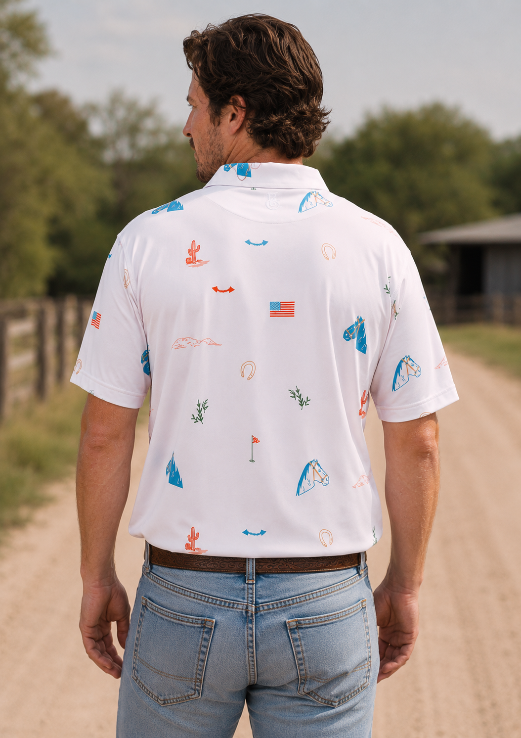 Americana Polo, lifestyle view