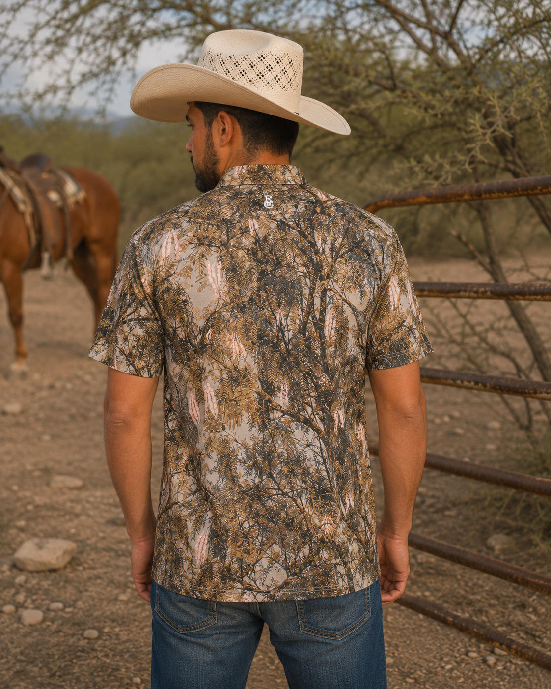 Mesquite Camo Polo, alternate view