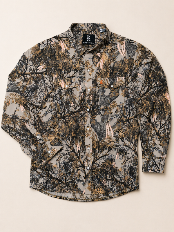 Mesquite Camo Pearl Snap, alternate view