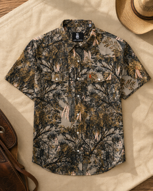 Mesquite Camo Pearl Snap, additional view