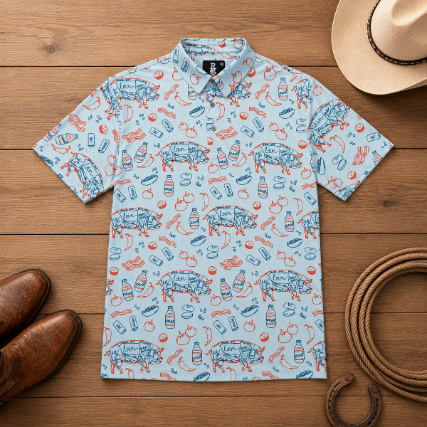Southern BBQ Polo, alternate view