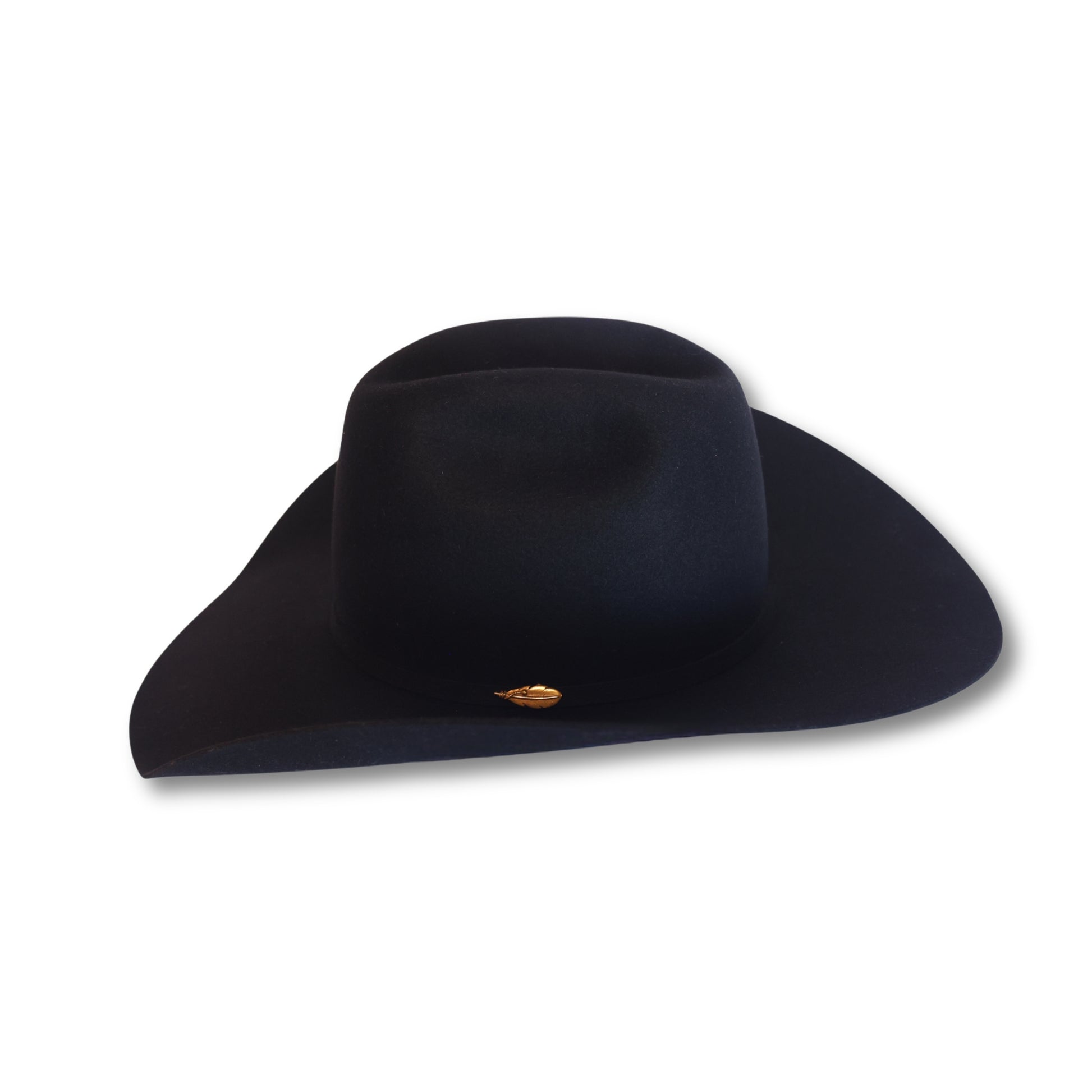 Black Cowboy Hat | 50X, back view