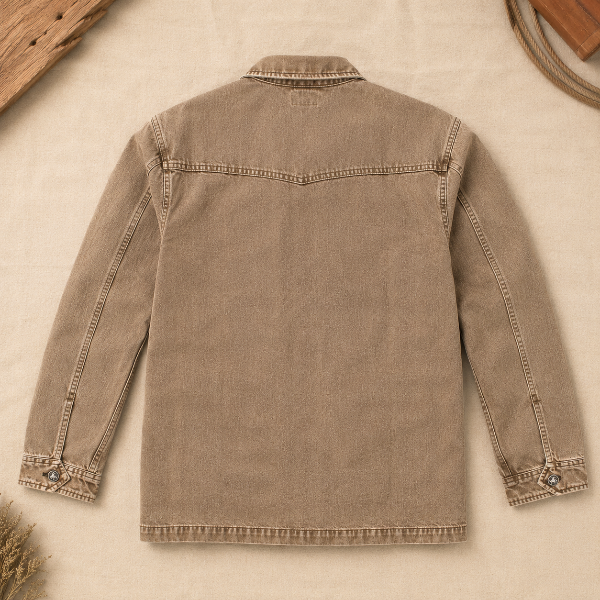 Fieldstone Barn Jacket, close-up view