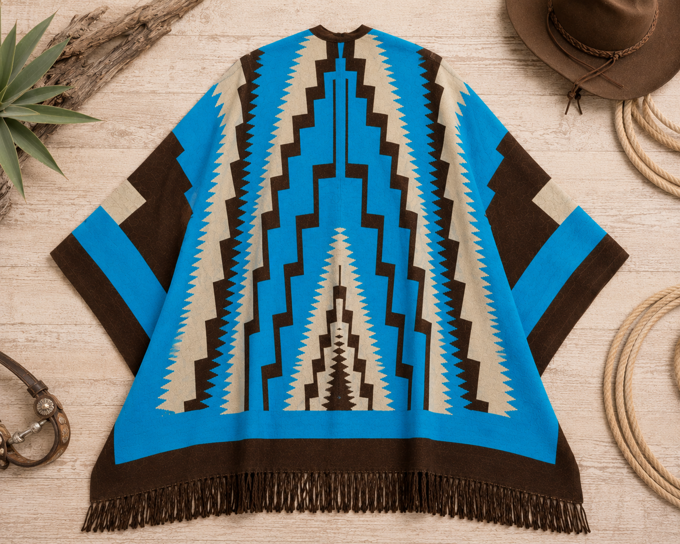 Peruvian Wrap - Blue