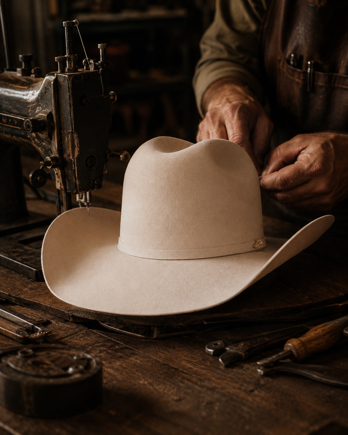 Silverbelly Cowboy Hat | 50X, lifestyle view