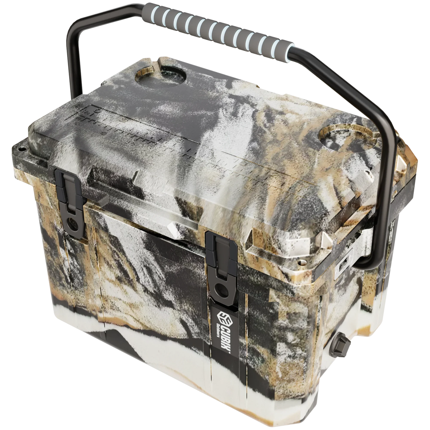 20QT Ranch and River Weekender Cooler, back view