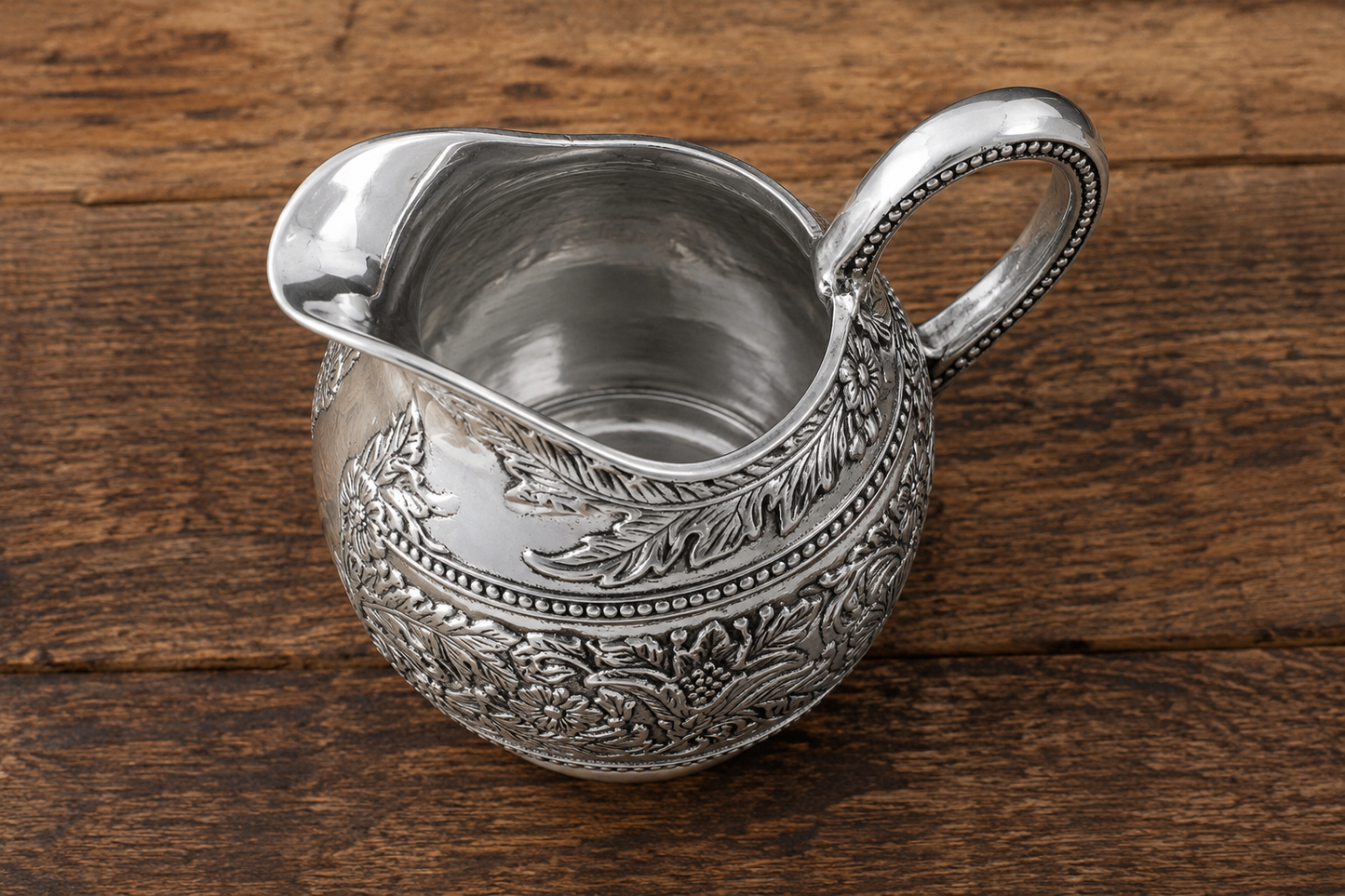 Concho Pattern Pitcher, alternate view