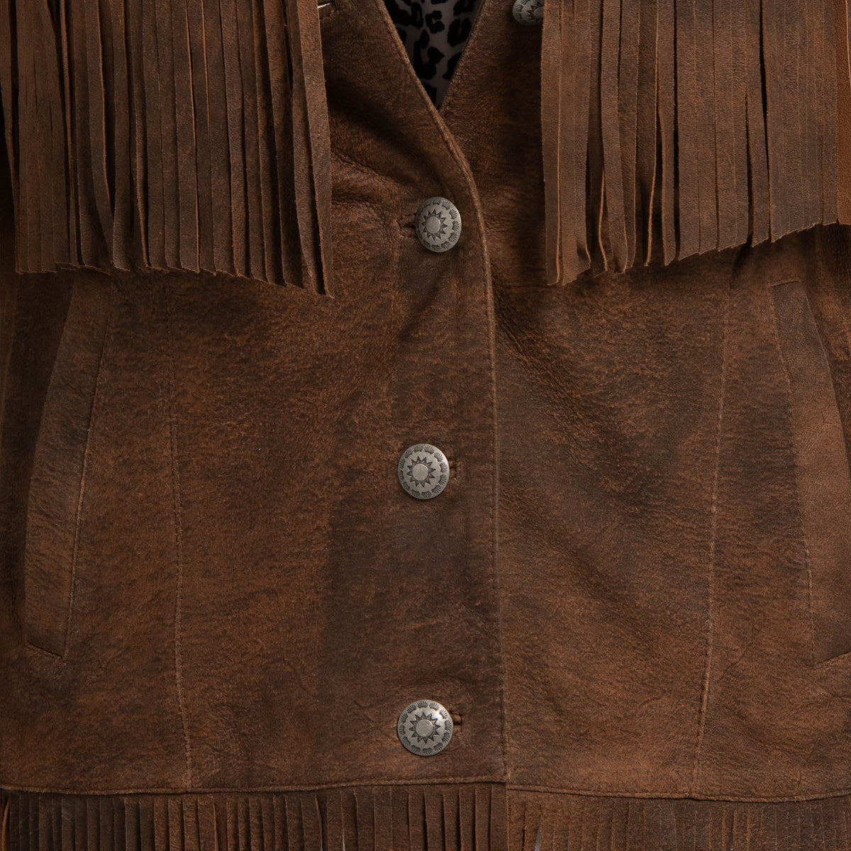 Lea Lambskin Fringe Jacket