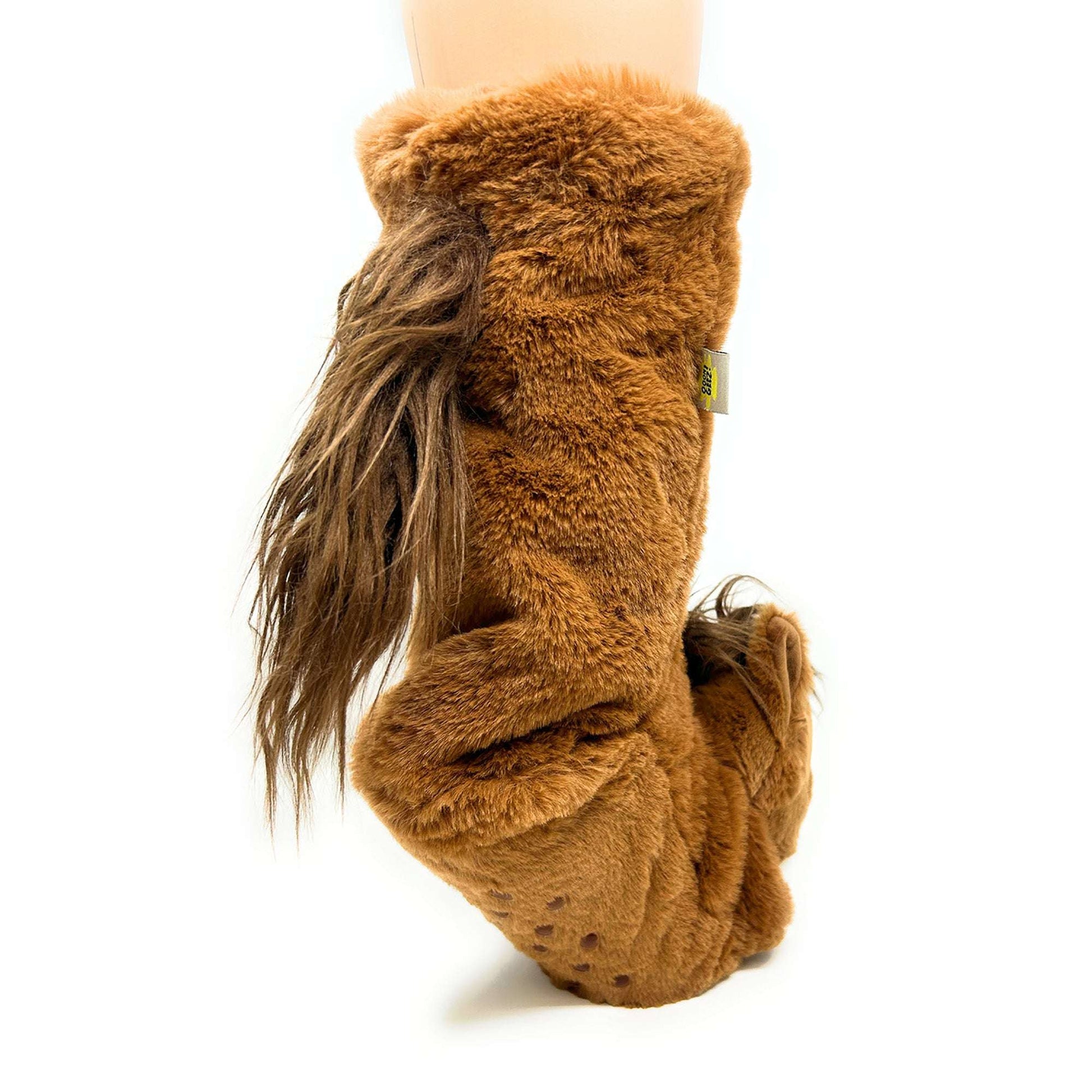 Horse Play Kids Slipper Socks, side view