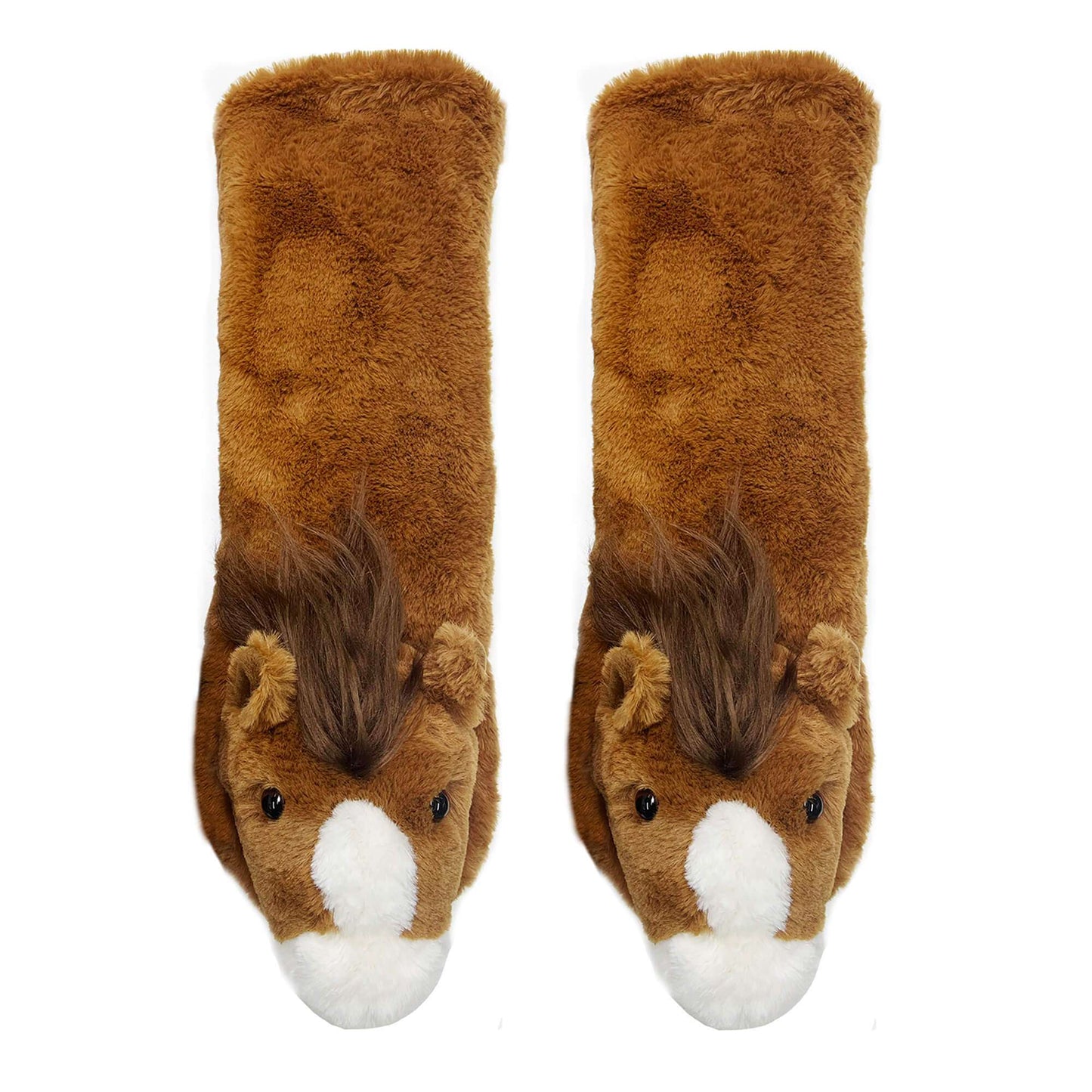 Horse Play Kids Slipper Socks, front view