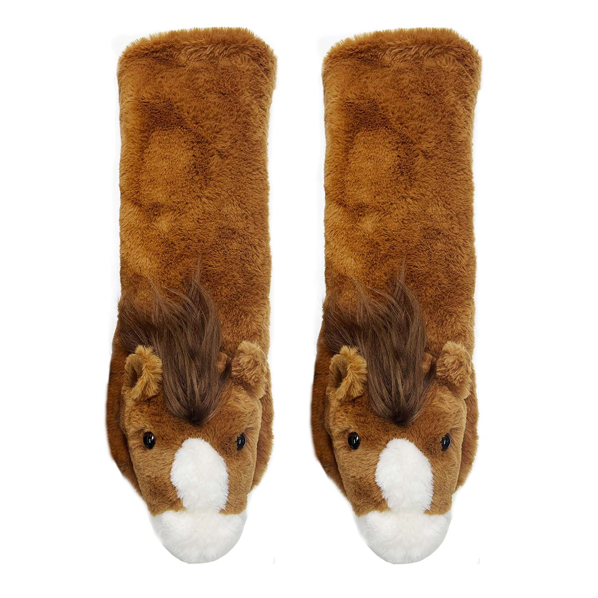 Horse Play Kids Slipper Socks, front view