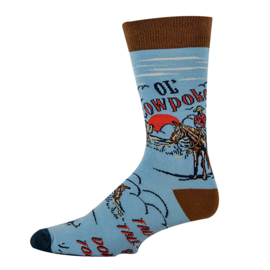 Cowpoke Socks, detail view