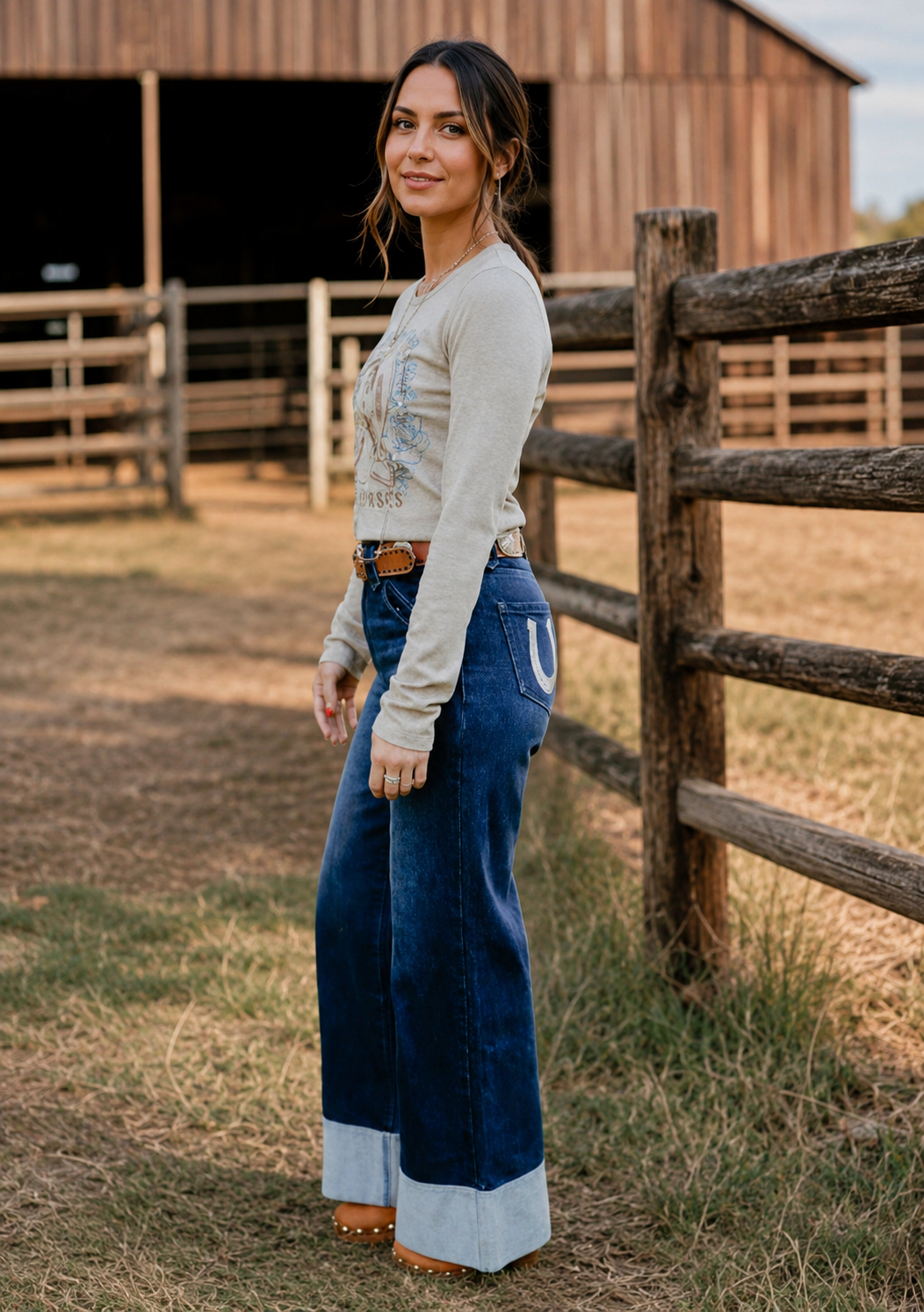 Marvel Cowboy Jean, angle view