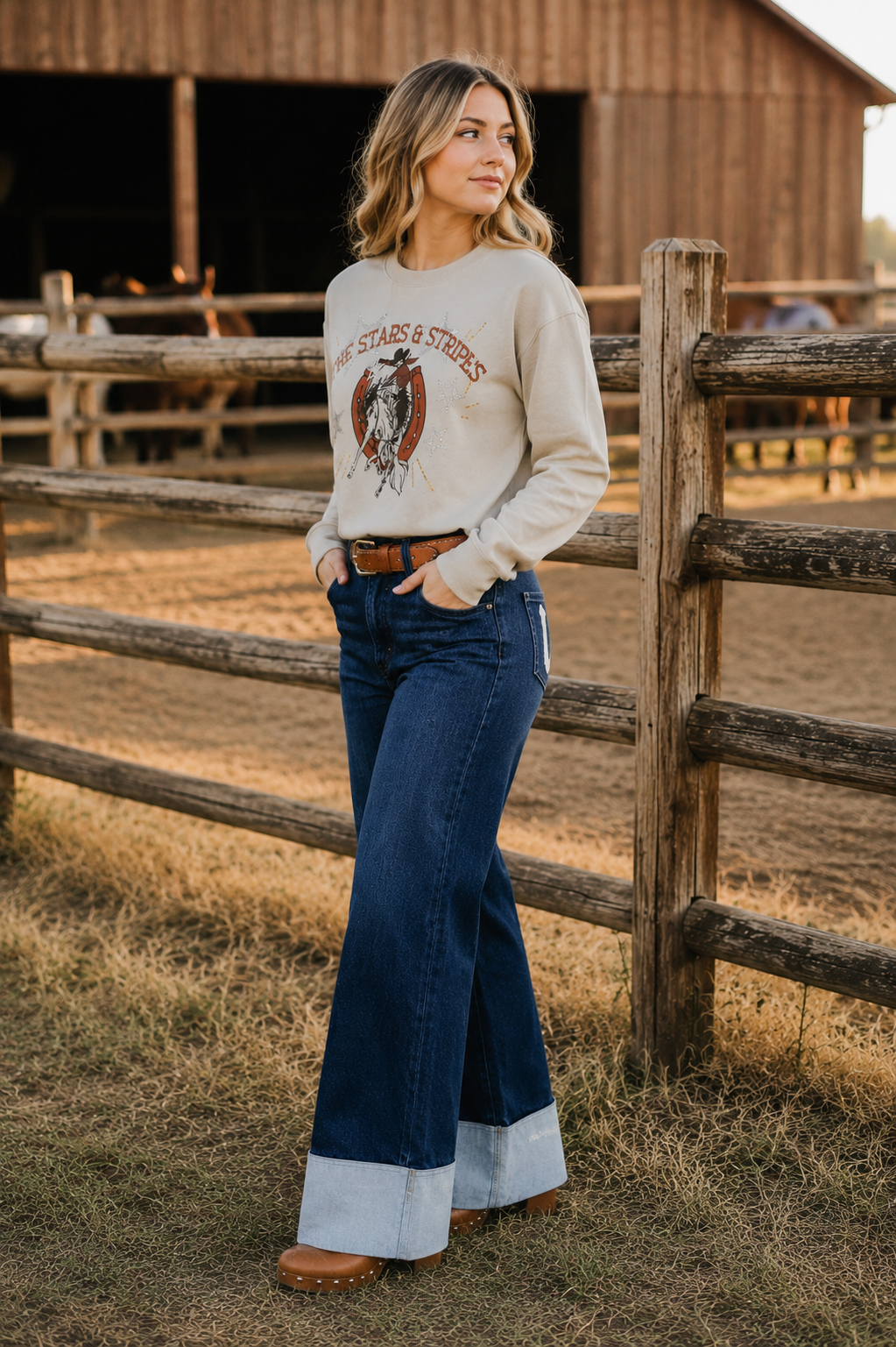 Marvel Cowboy Jean, front view
