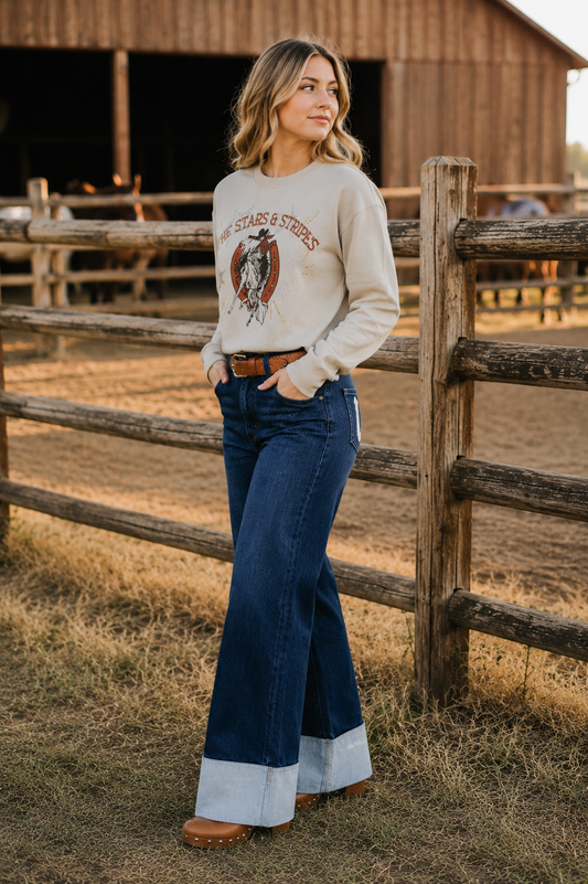 Marvel Cowboy Jean, front view