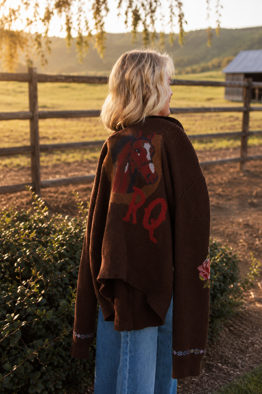 Nana's Rose Garden Sweater, additional image 11