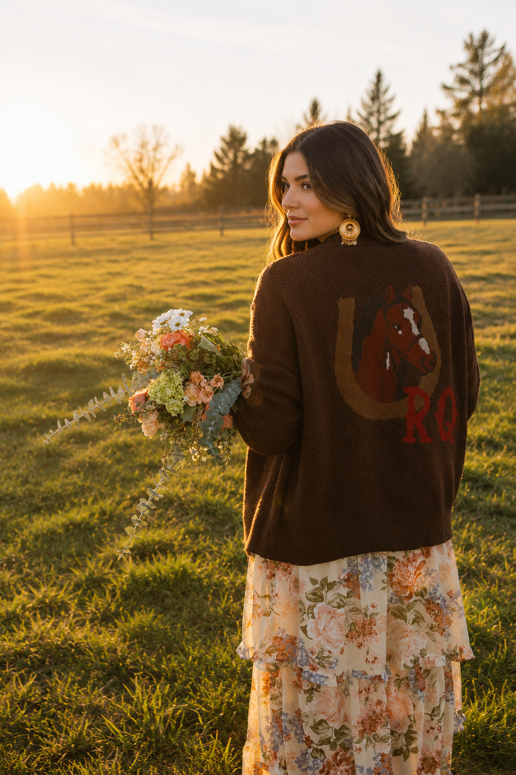 Nana's Rose Garden Sweater, additional image 14