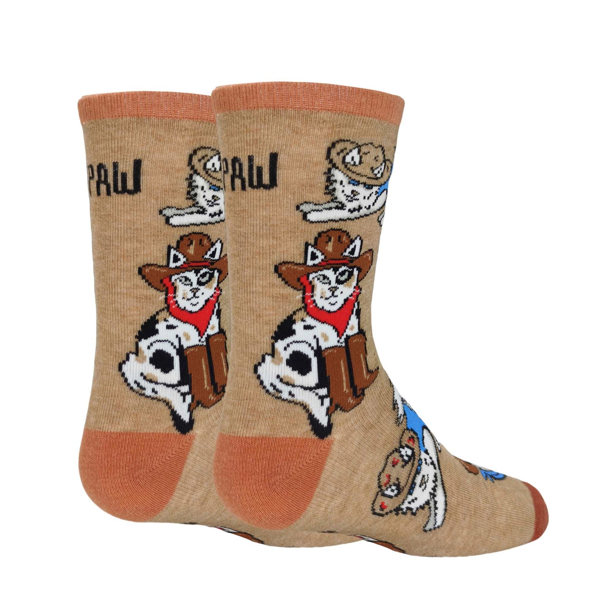 KIDS Meowdy Socks, side view