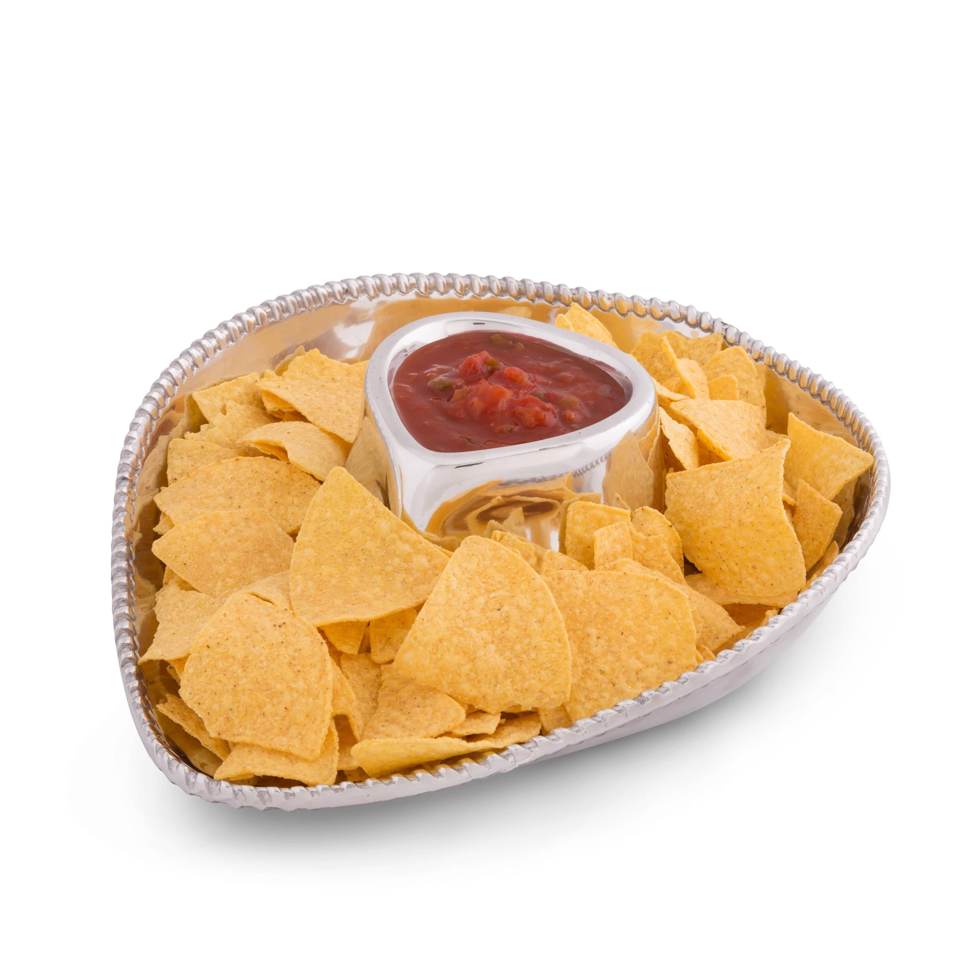 Cowboy Chip and Dip, angle view