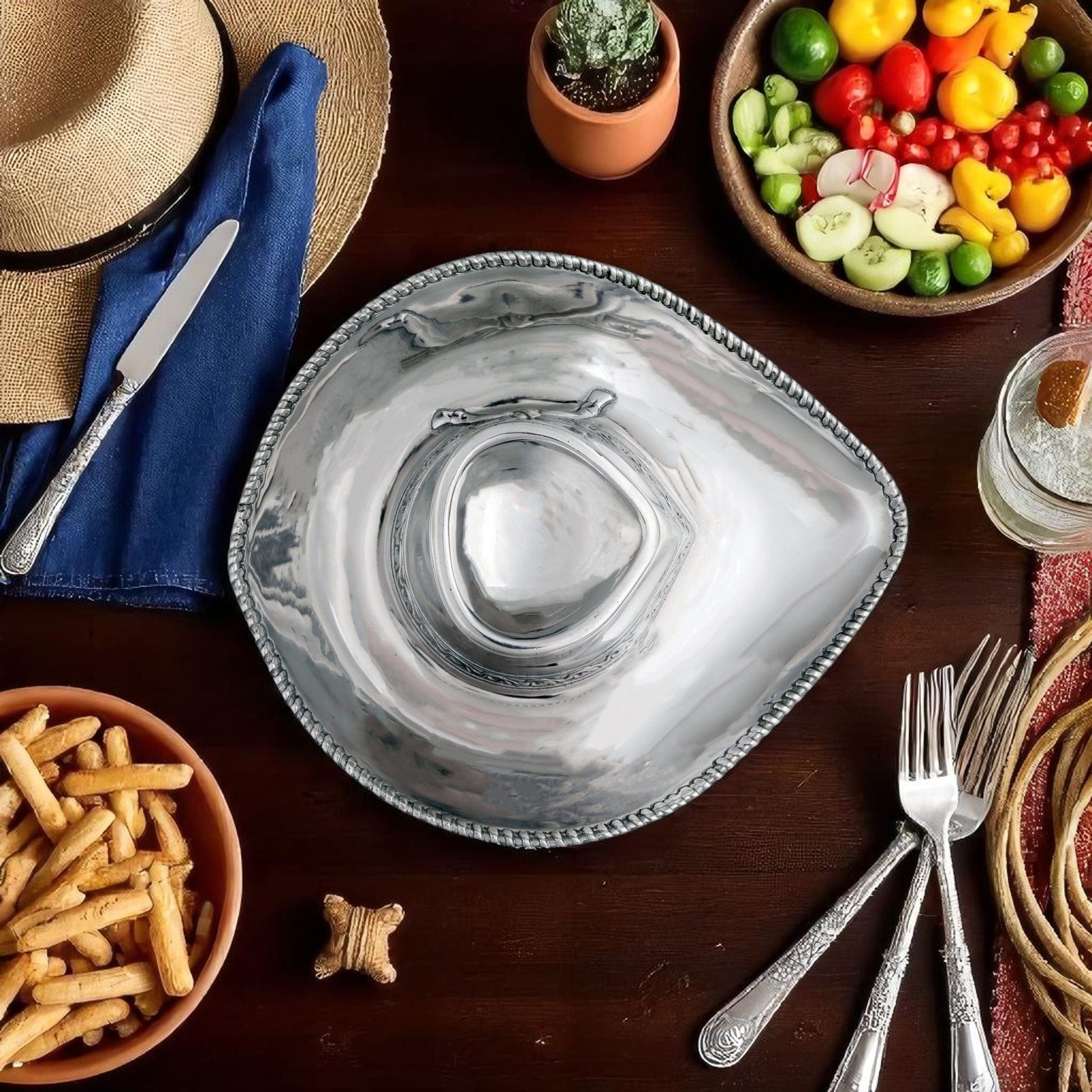 Cowboy Chip and Dip, lifestyle view
