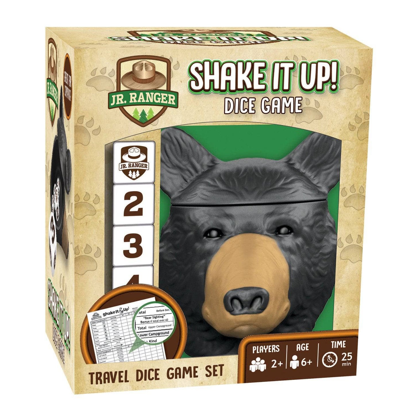 Jr. Ranger Shake It Up!, front view