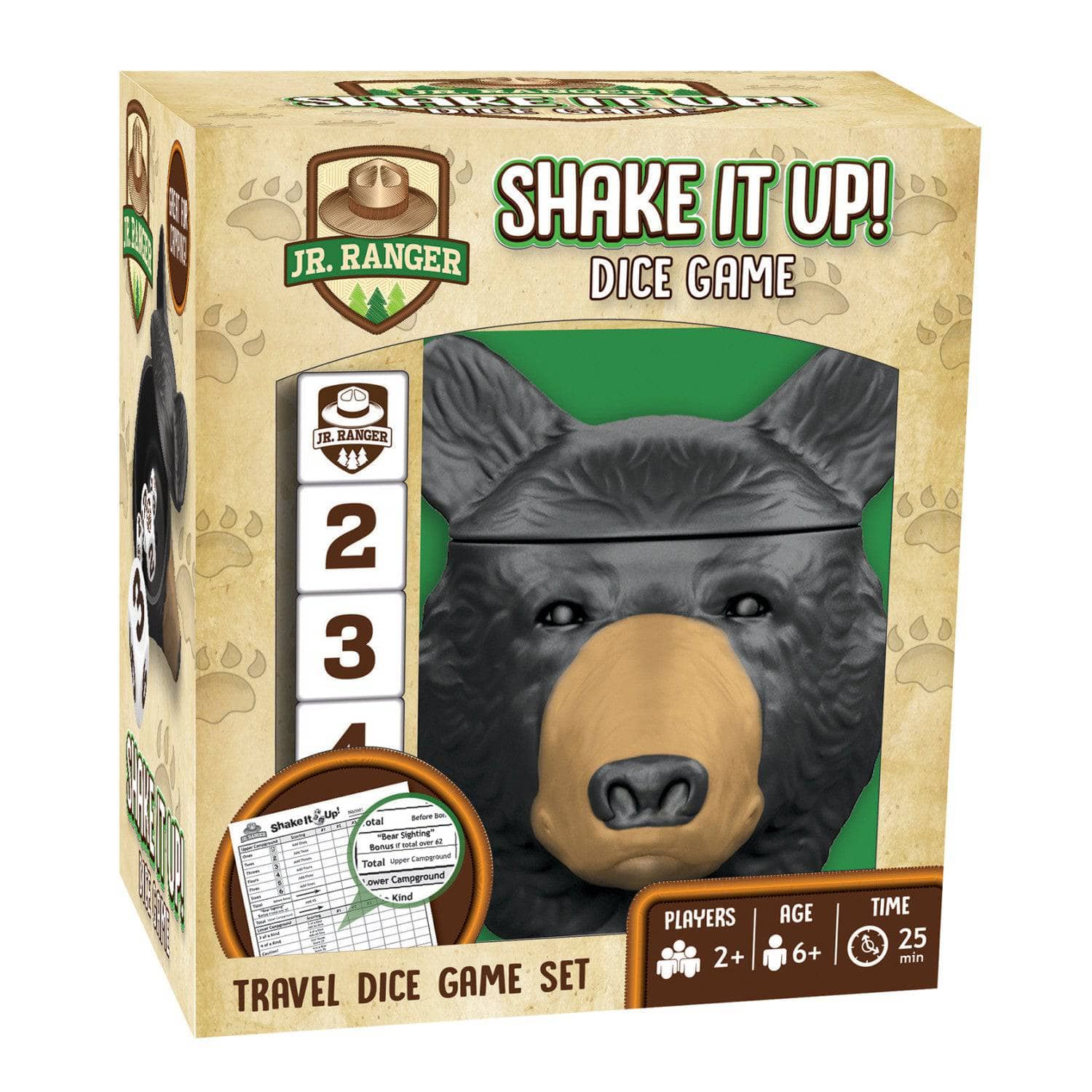 Jr. Ranger Shake It Up!, front view