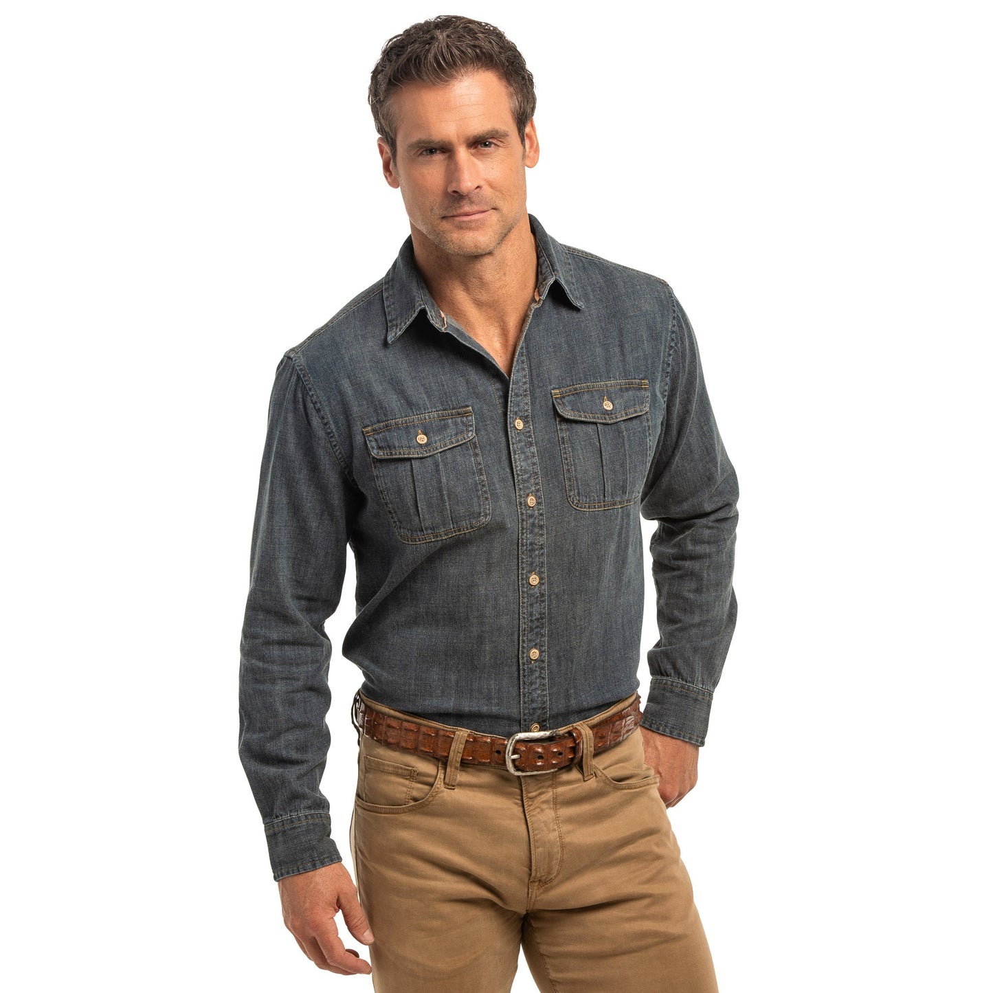 Blue Ridge Denim Shirt - Indigo Denim