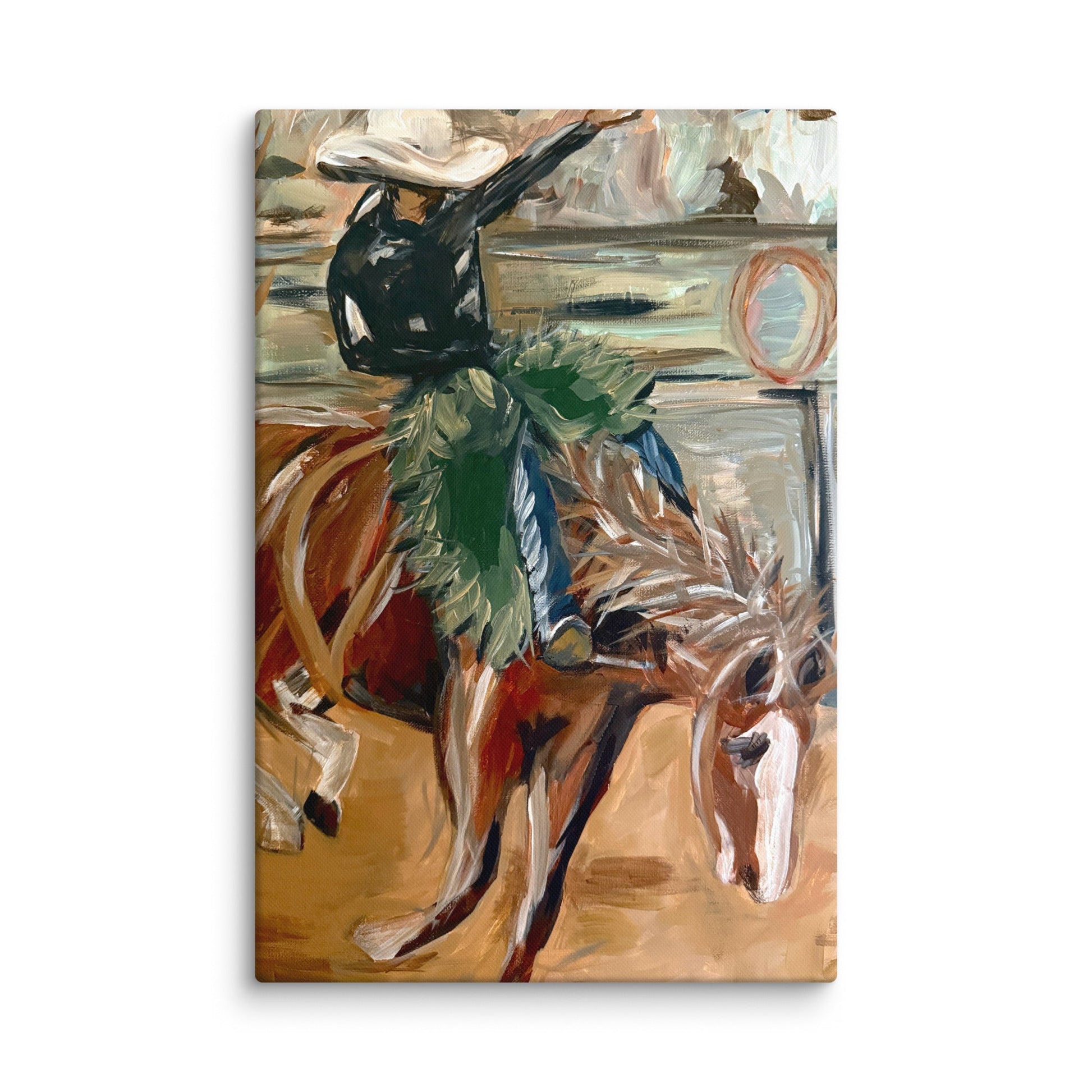 Canvas: Bryce Cowboy, side view