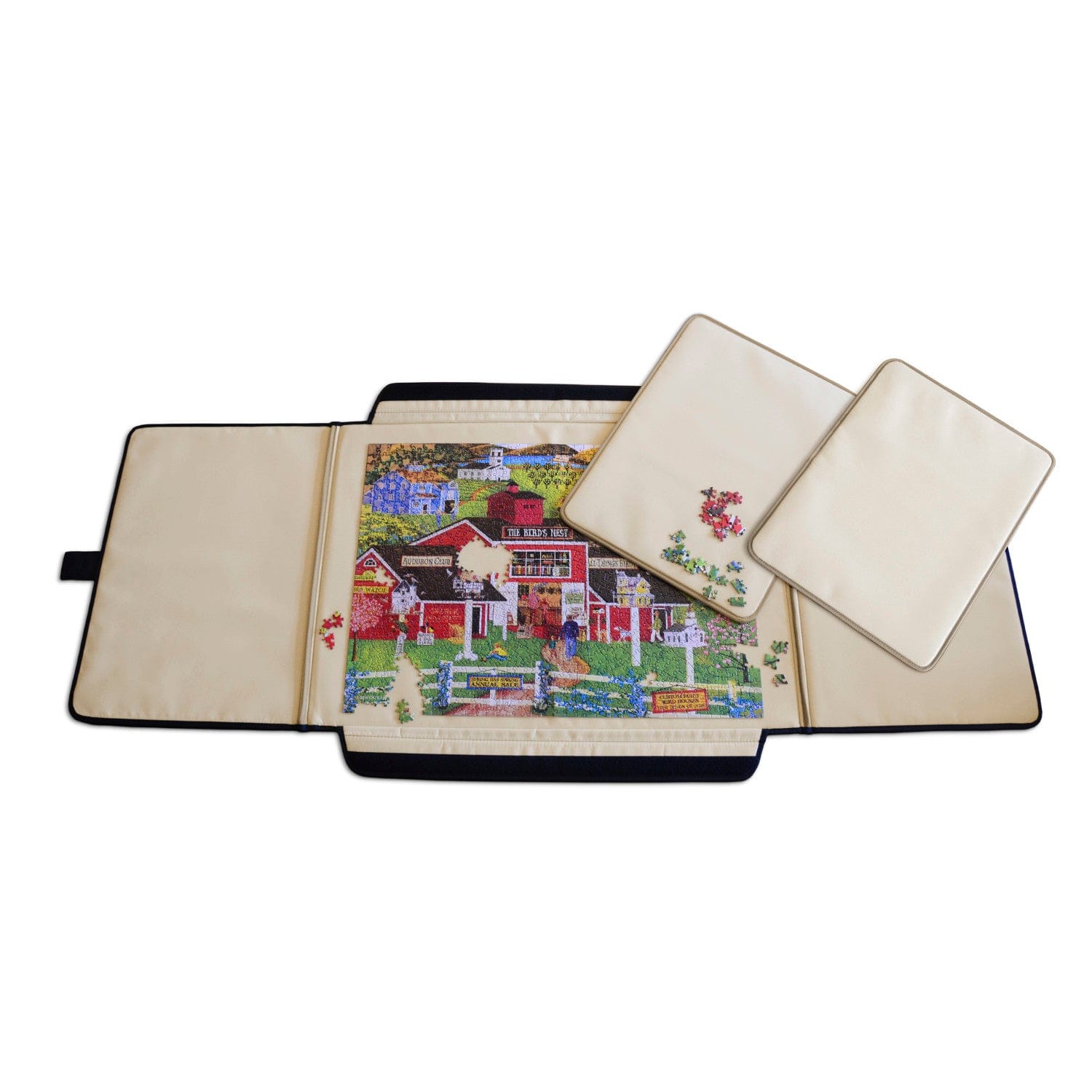 Folding Travel Puzzle Table Mat - 23"x32", front view