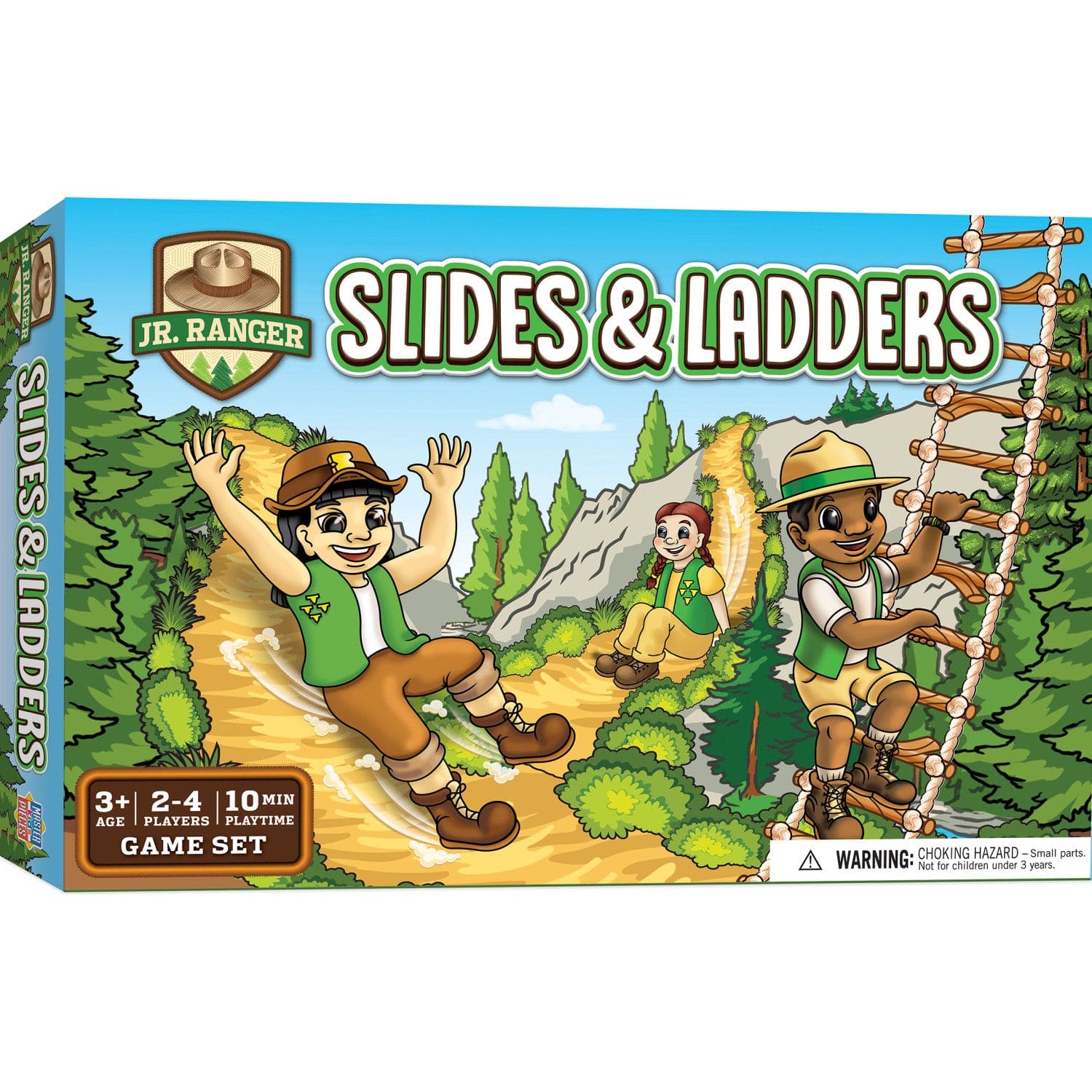 Jr. Ranger - Slides & Ladders Board Game, front view