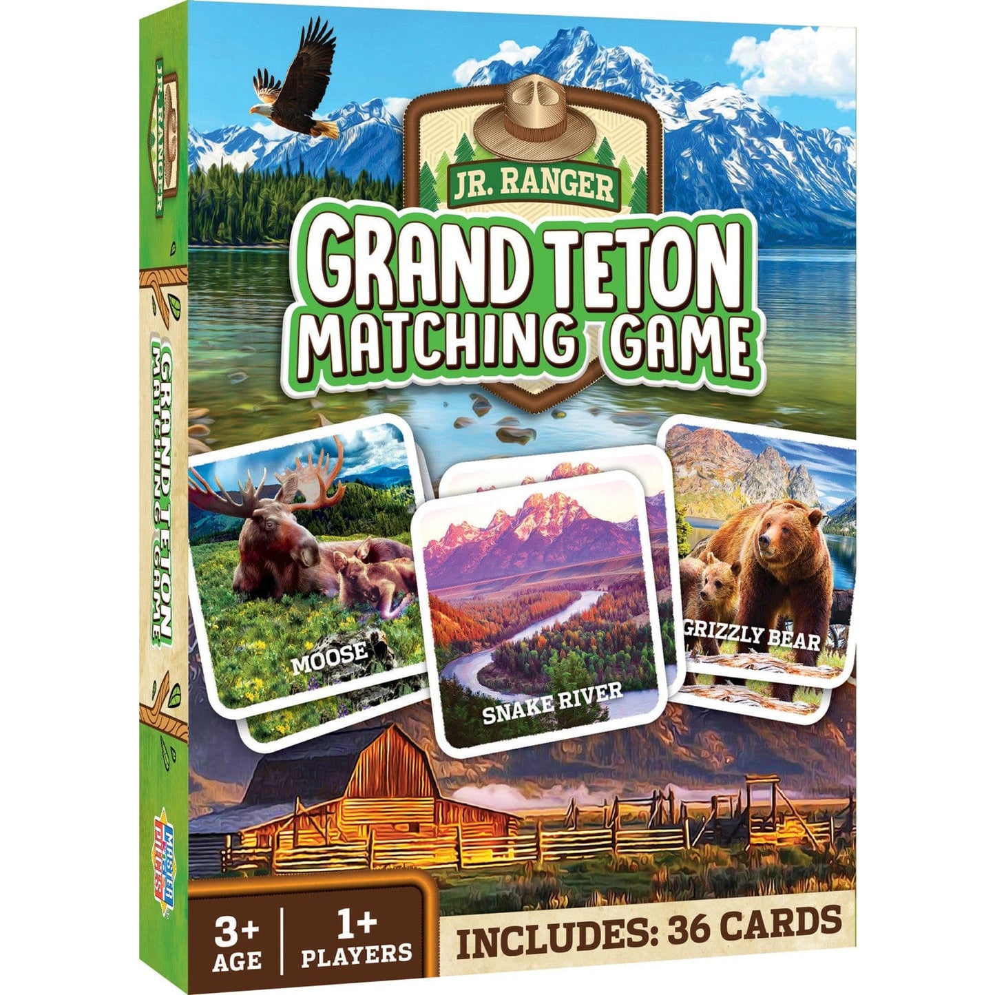 Jr. Ranger - Grand Teton Matching Game, front view