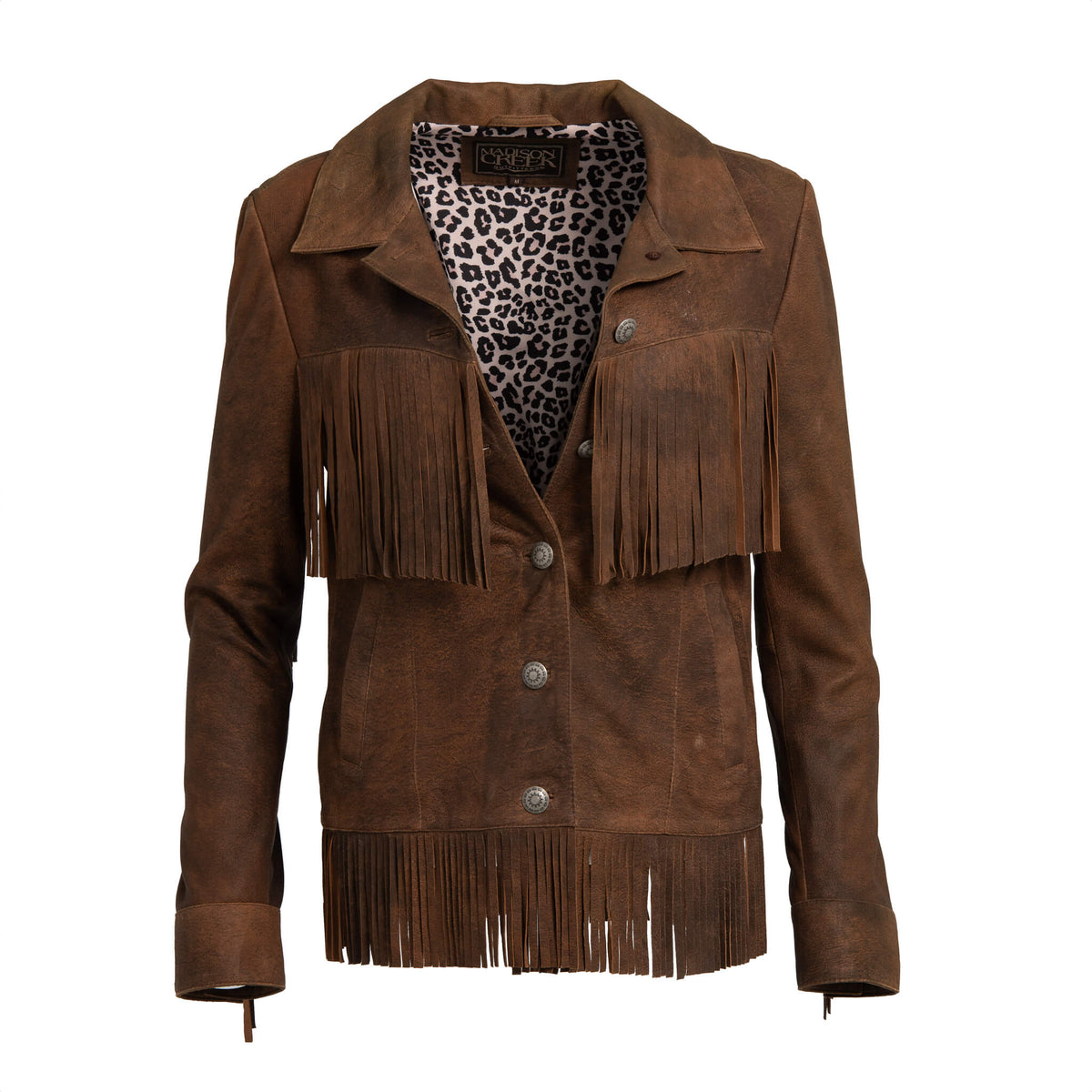 Lea Lambskin Fringe Jacket