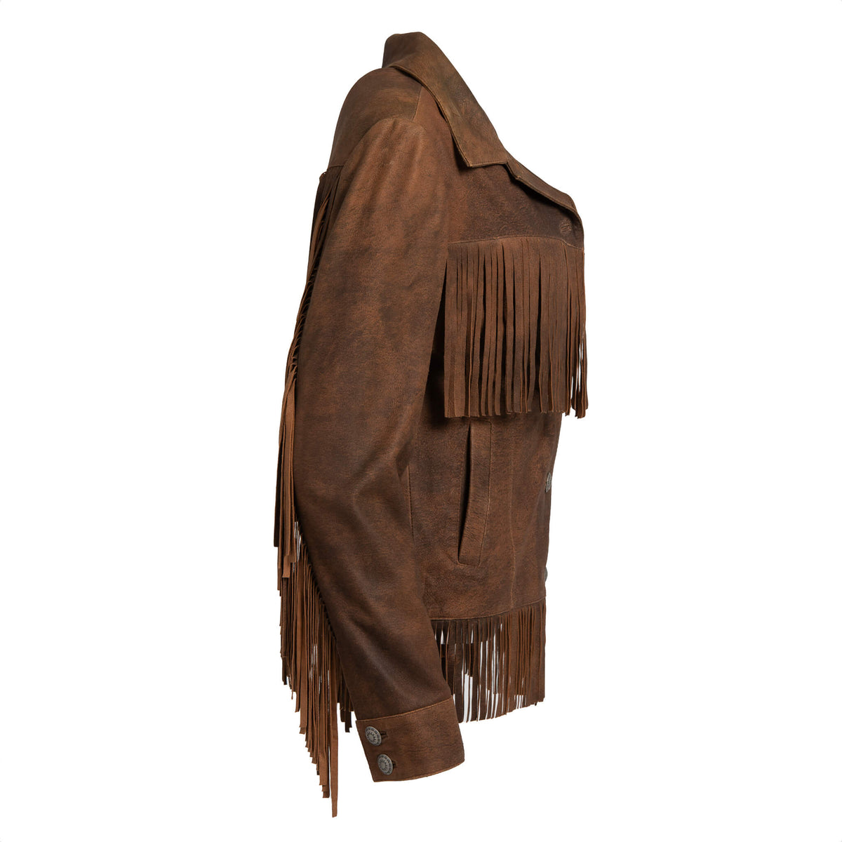 Lea Lambskin Fringe Jacket