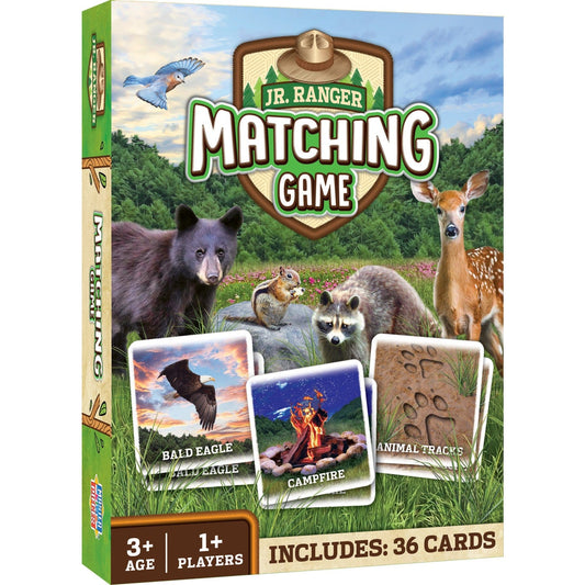 Jr. Ranger Matching Game, front view