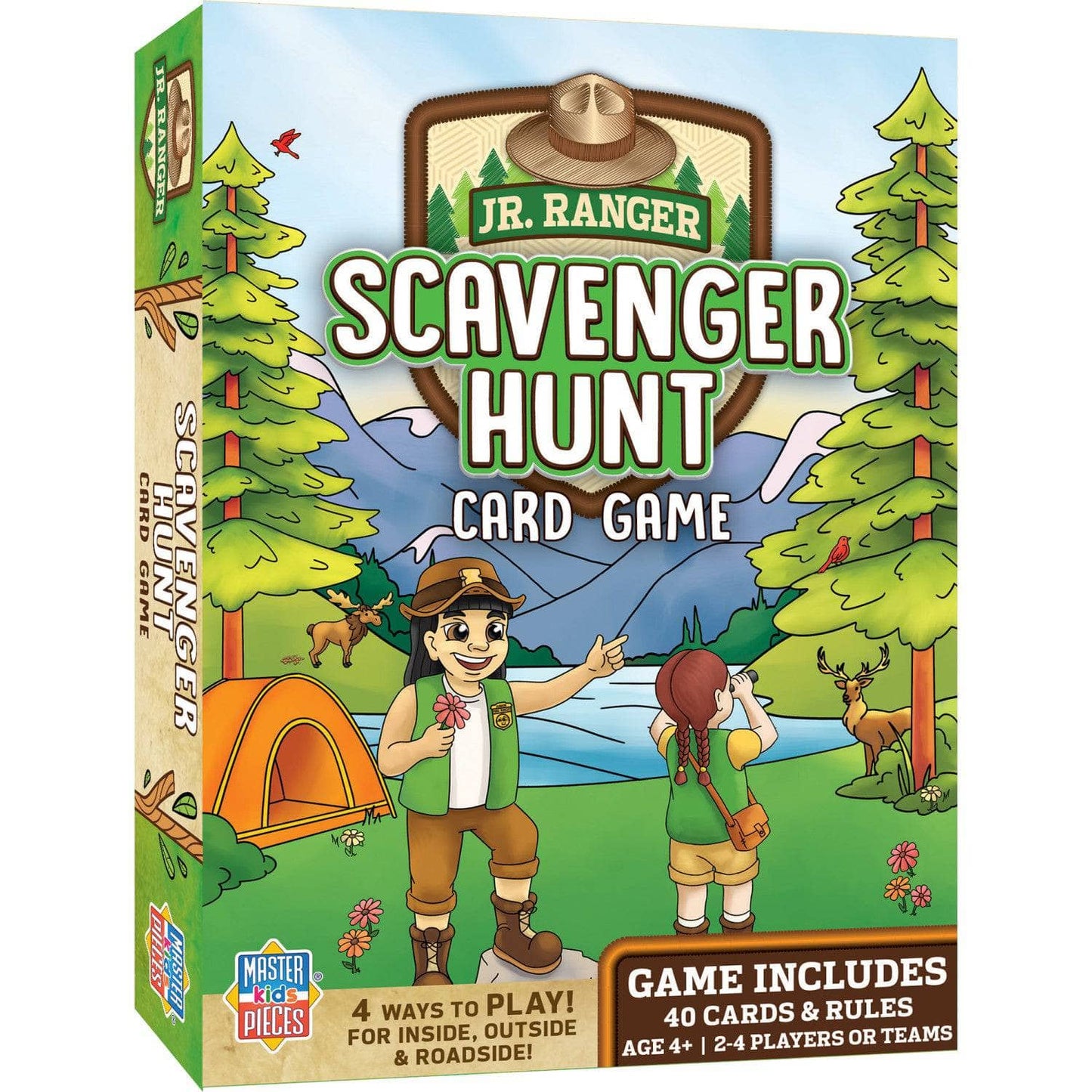 Jr Ranger - Scavenger Hunt Card Game, front view