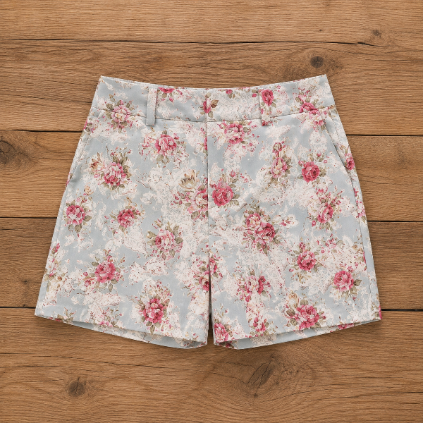Shorts - Britt, close-up view