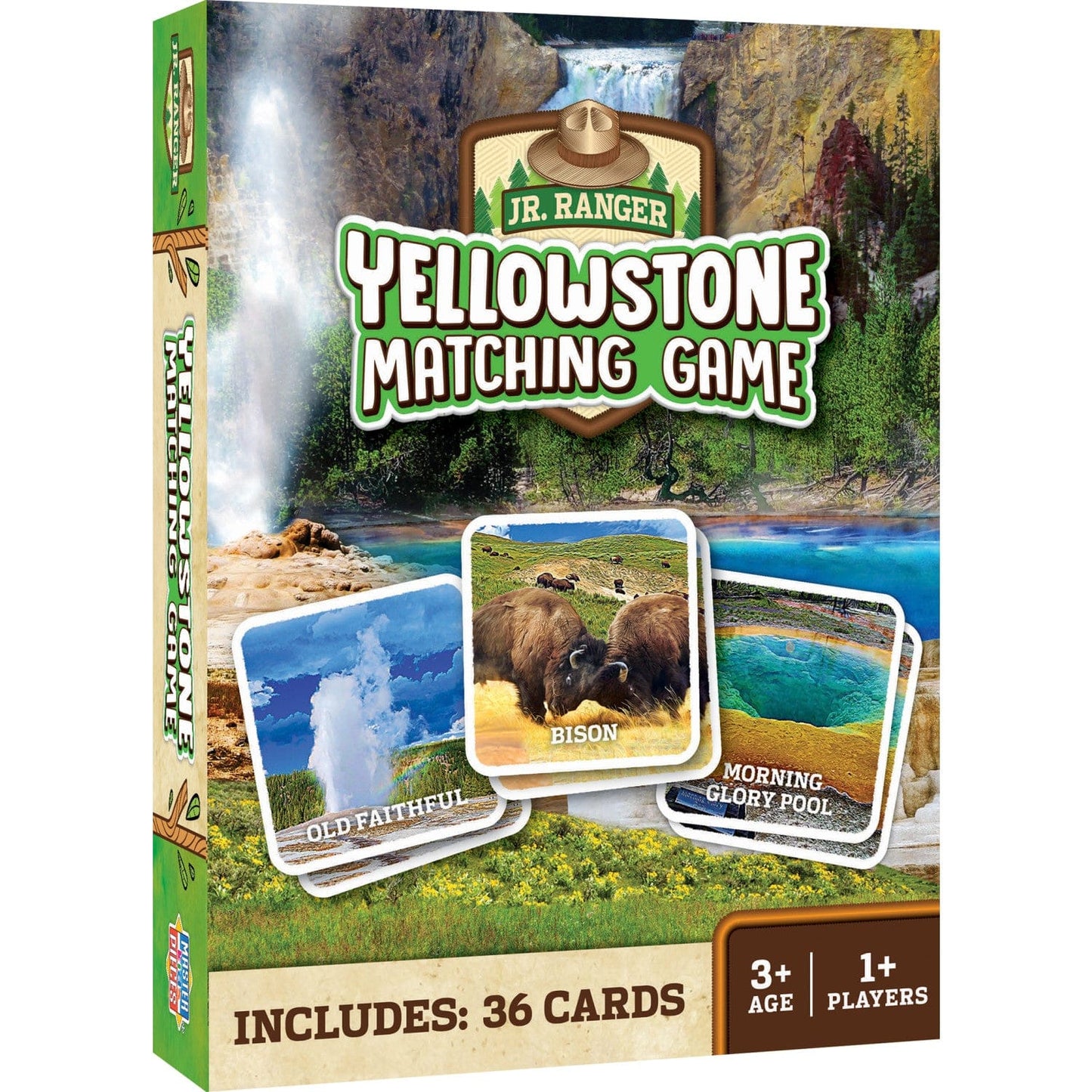 Jr. Ranger - Yellowstone Matching Game, front view