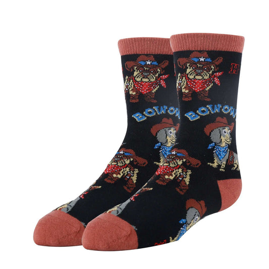 KIDS Yee Howl Socks, front view